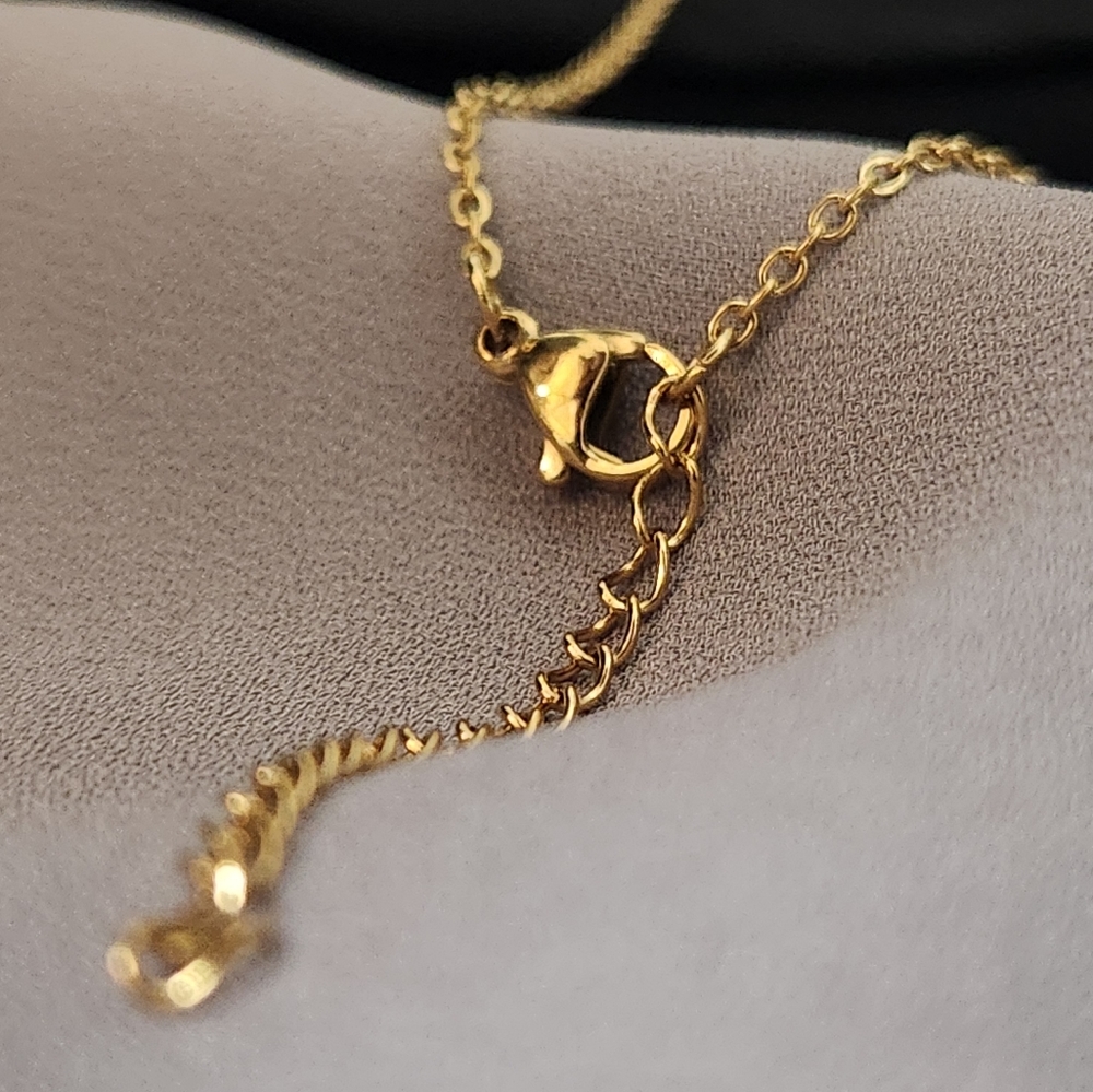 Long Tassel Round Pendants Necklace - Picture 6 of 6